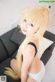 Coser@神楽坂真冬 Vol.007: 白贞德 (Fate Grand Order) (150 photos)